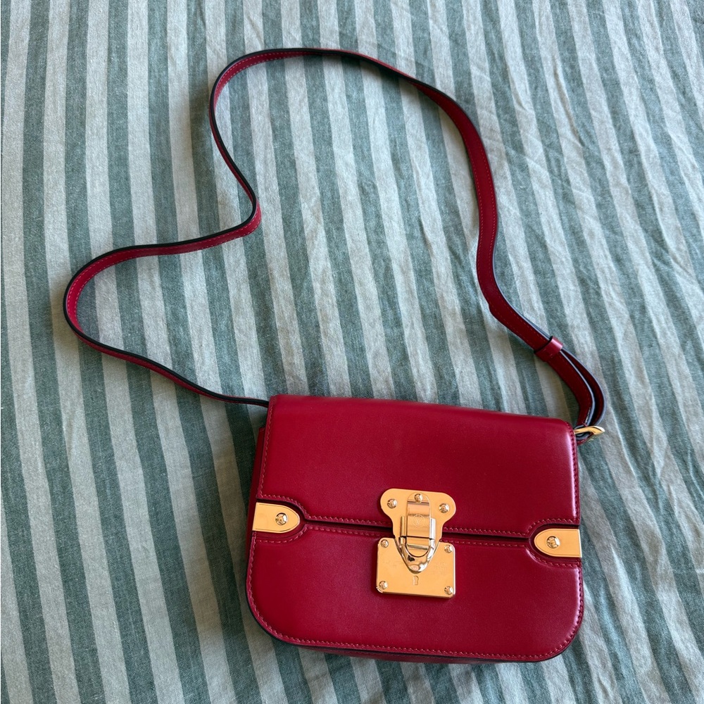 Louis Vuitton Red Orsay Bag